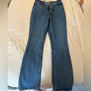 Abercrombie & fitch 70s vintage high rise flare jeans